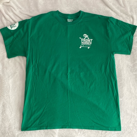 Green WFM Front Runner t-shirt - Picture 1 of 16